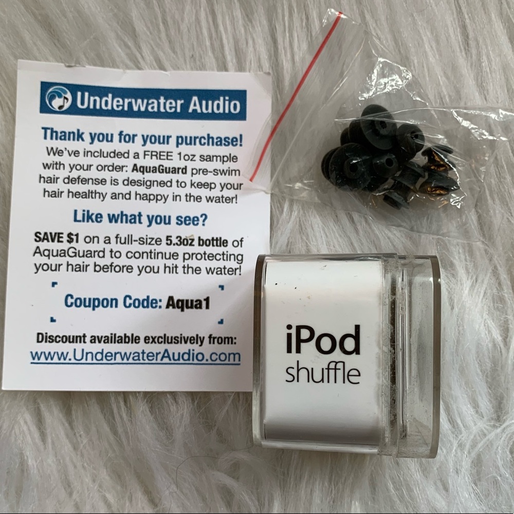 Underwater WATERPROOF iPod Shuffle